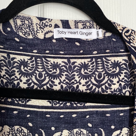 ELEPHANT PRINT DUSTER - Picture 3 of 7